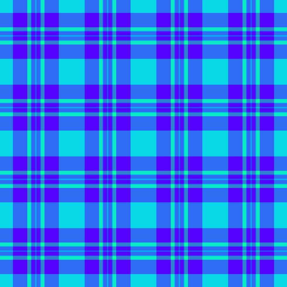 Hanukkah textile pattern , kind seamless texture background. String plaid fabric check tartan in bright and blue colors. vector