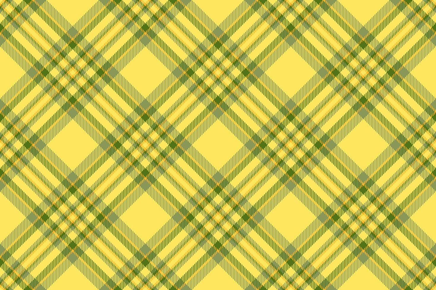 Track plaid fabric, rag pattern tartan textile. Striped background texture seamless check in yellow and lime colors. vector