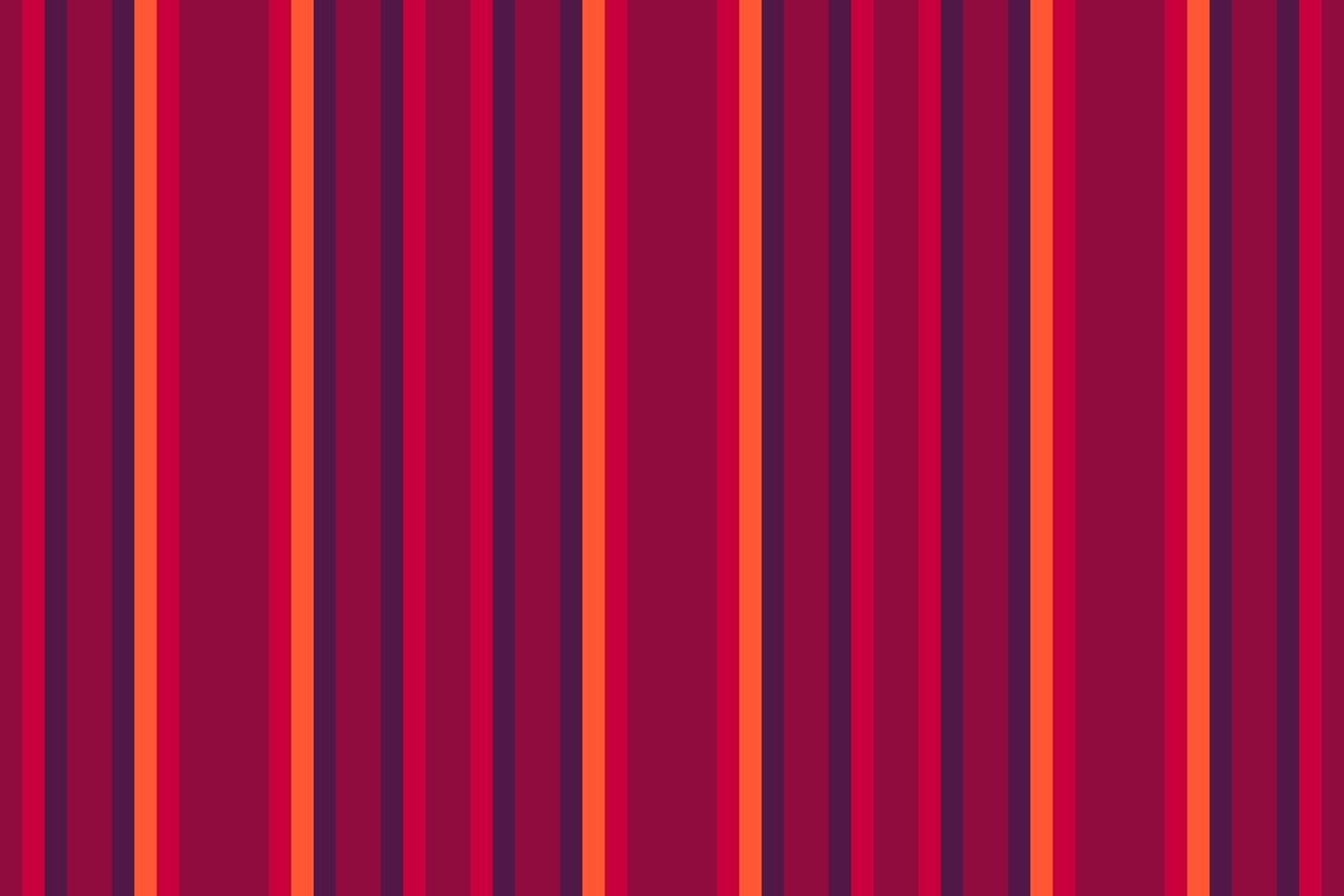 Vibrant vertical stripes in shades of deep red, orange, and purple create a bold, modern pattern. Use it for backgrounds, textiles, or web design. Striking and versatile. vector