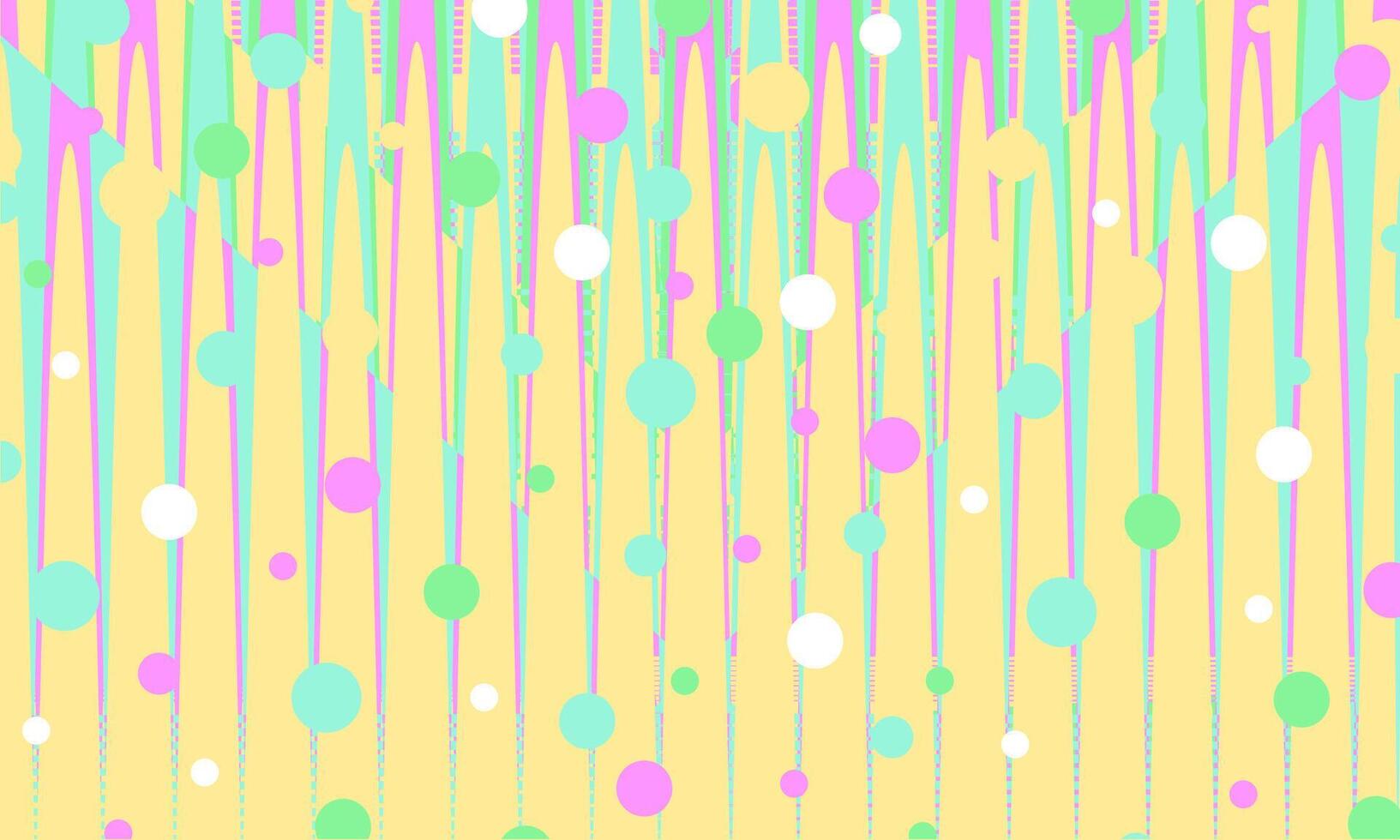 Abstract pattern with Circle in Soft gradient paint pastel background in sweet color vector
