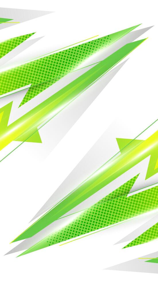 Green and Grey Gradient Sport Background with Halftone and Light Effects. Clean and Futuristic Background for Presentation, Banner, and Web Design vector