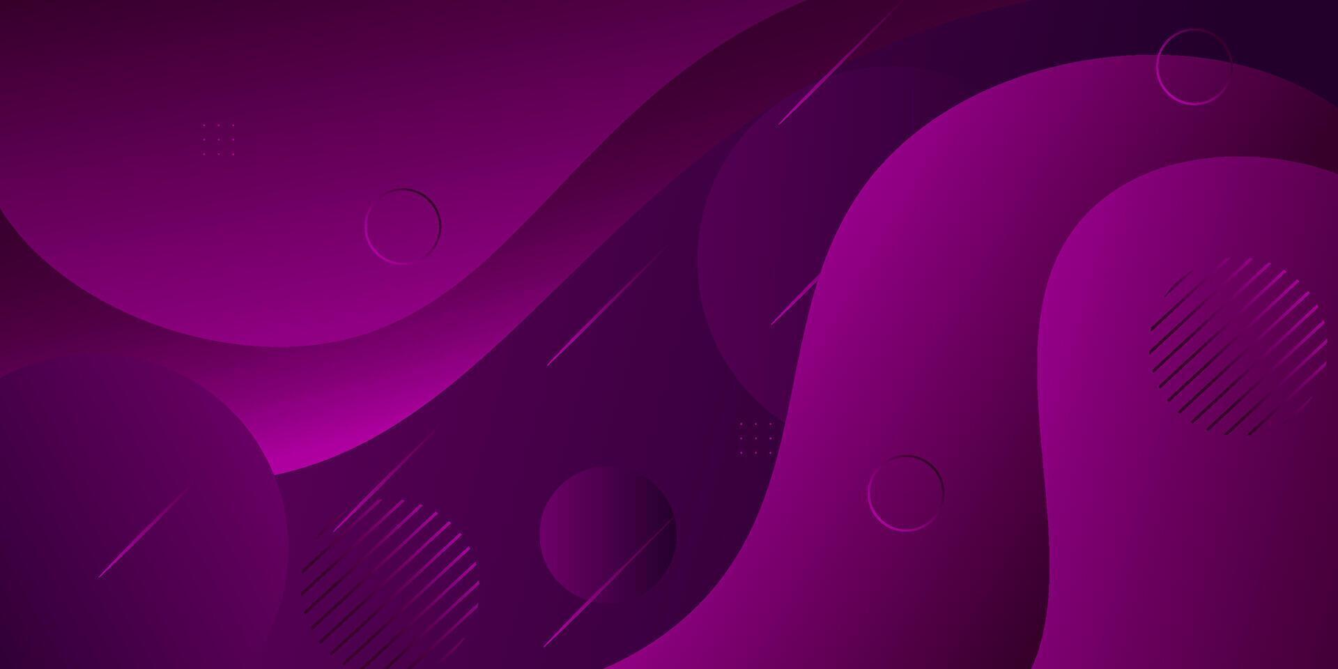 Abstract purple overlapping curve shapes background. Simple wave shadow pattern background. eps10 vector