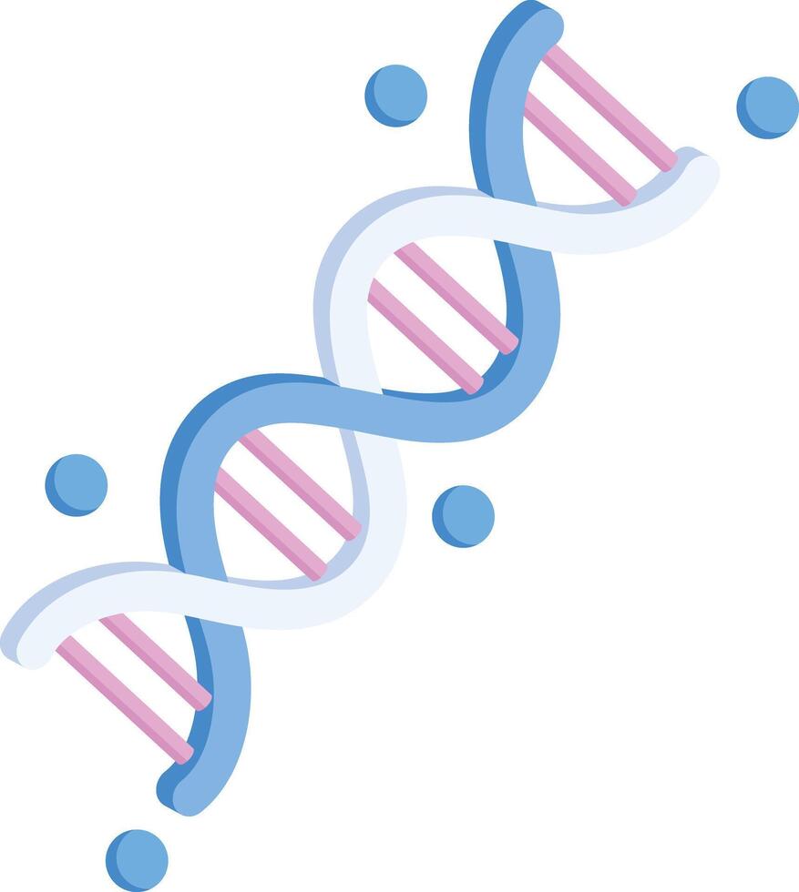 DNA double helix structure vector