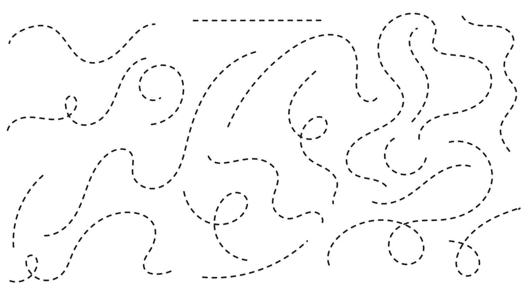 Path travel dotted line . Trip dashed trace with destination mark and route silhouette. Travel symbol illustration for maps, navigation, and journey design. vector
