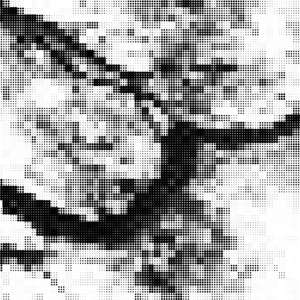 Halftone Pattern. Set of Dots. Dotted Texture on White Background. Overlay Grunge Template. Distress Linear Design. Fade Monochrome Points. Cartoon Pop Art Backdrop. vector