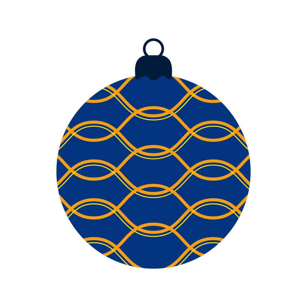 Bright and festive Christmas ornaments in red, gold, and green. Shiny baubles with intricate patterns isolated on a clean white backdrop. vector