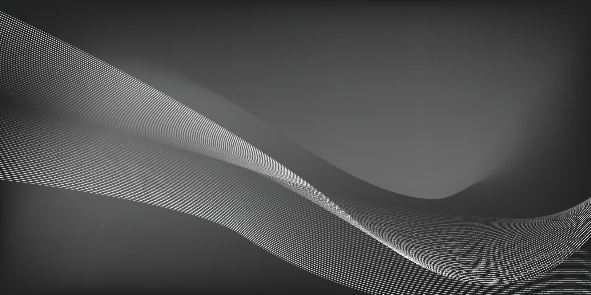 abstract background with wavy lines vector