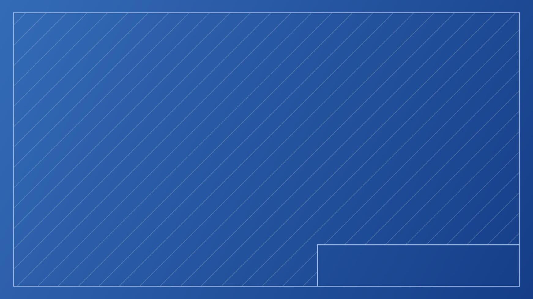 Blueprint print background with graph grid over blue paper. This blueprint bg works for architecture sketches, technical plans, and structured project charts. vector