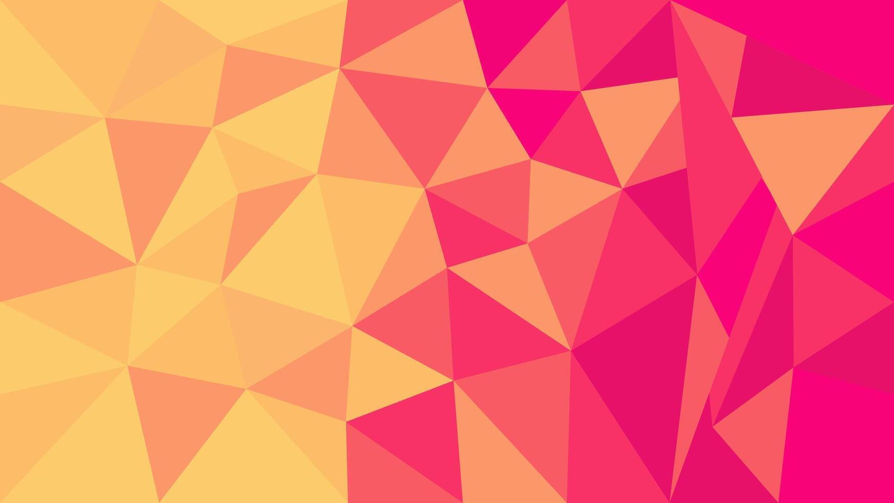 Abstract background with triangles vector
