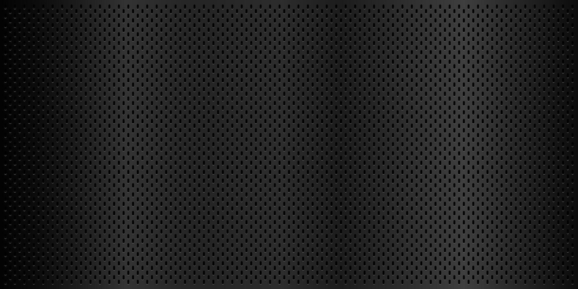 Peg board perforated texture background material with oval hole pattern vector