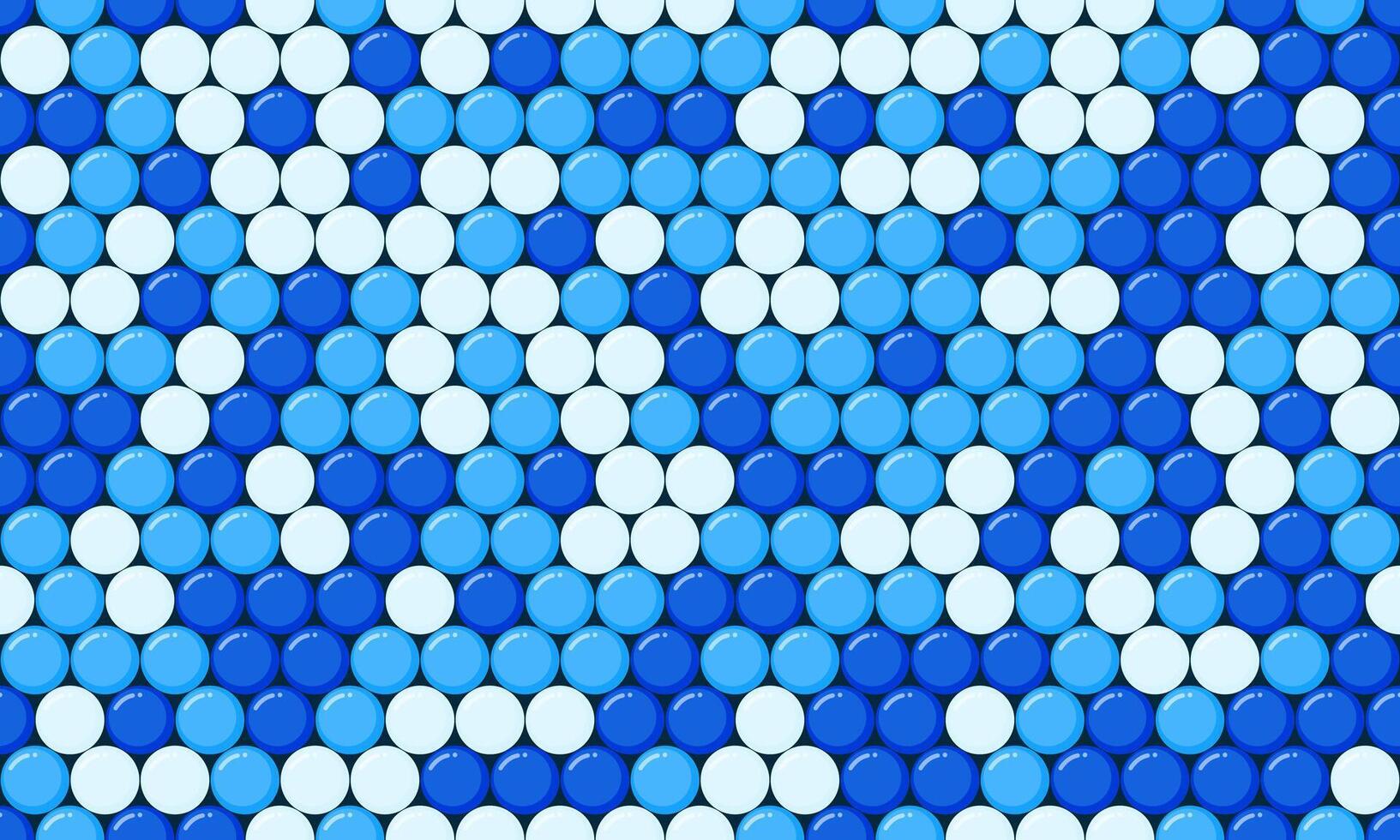 Abstract blue and white circle pattern. Geometric design ideal for backgrounds, textures, website design, and presentations. Modern, clean, and visually appealing. vector