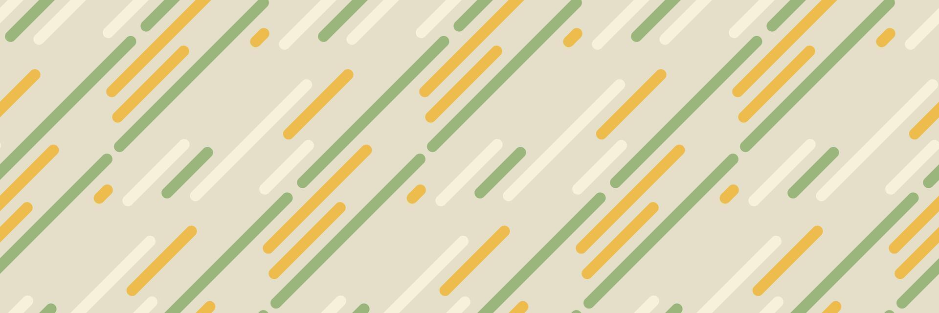 Abstract diagonal lines pattern in muted green, yellow, and cream. Modern, minimalist design ideal for website backgrounds, textiles, or packaging. vector