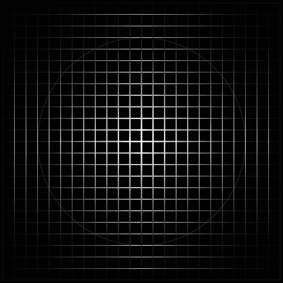 Abstract line pattern design on black background vector