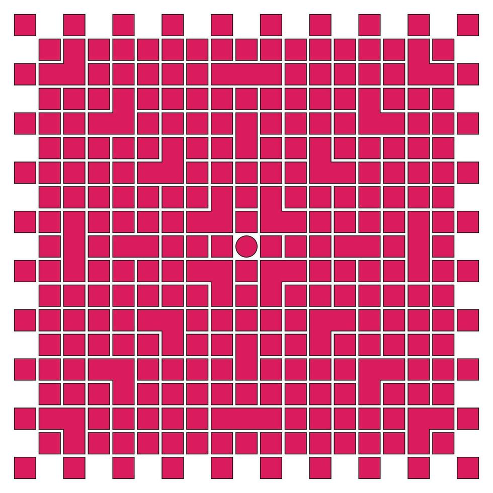 Abstract line and magenta shape pattern design vector