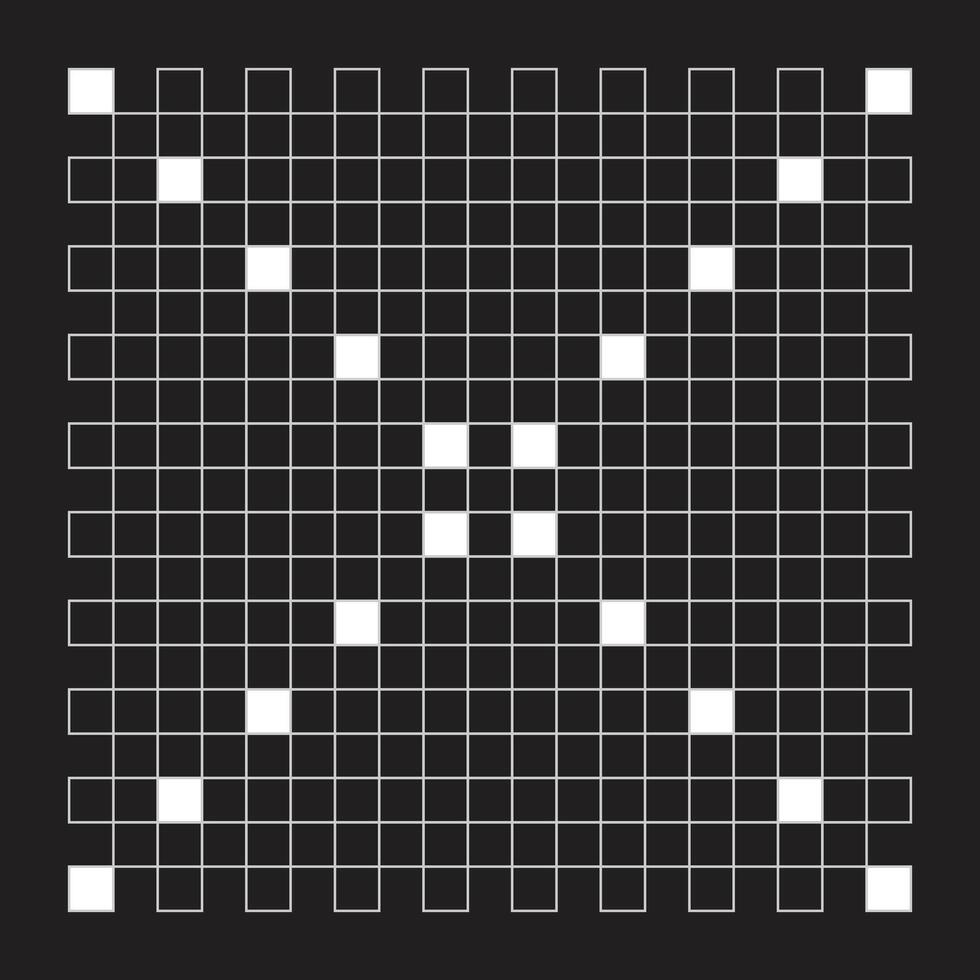 Abstract line and shape pattern design vector