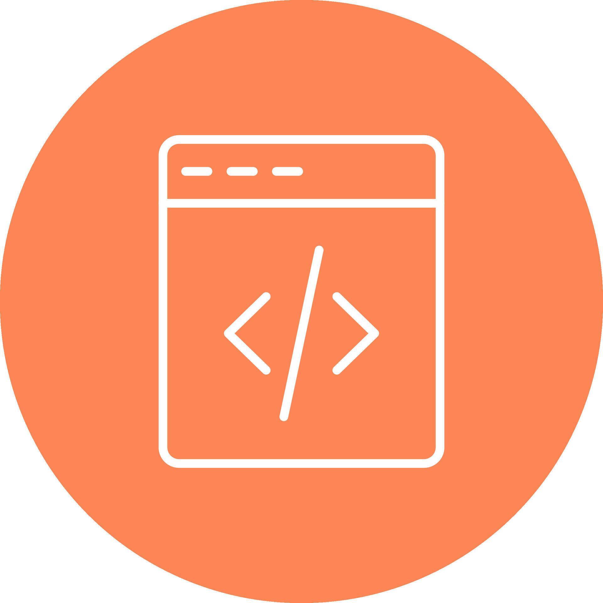 Web Coding of toBubble code programming develop 69784704 Vector Art at ...