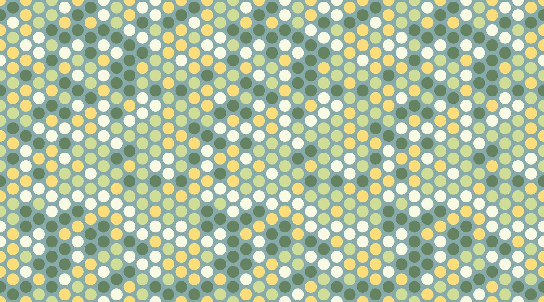 Abstract pasteltoned polka dot pattern. Diagonal lines of soft green, yellow, and white circles create a dynamic, textured design. Ideal for website backgrounds, textile prints, and playful branding. vector