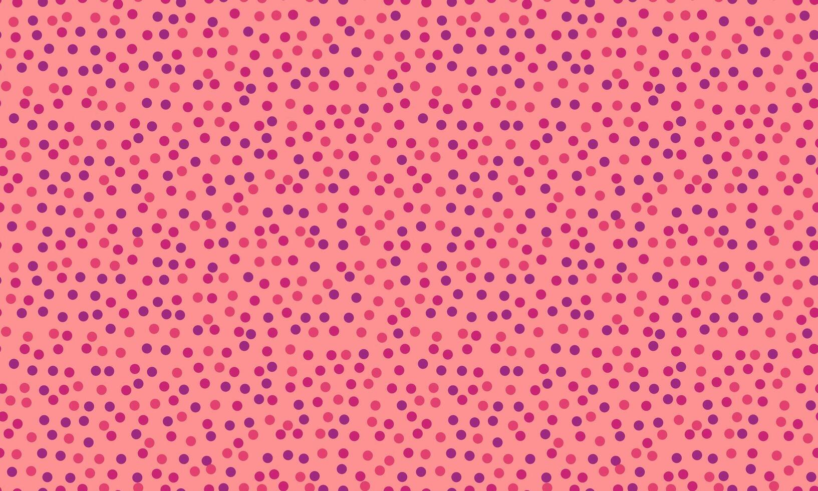 Vibrant pink and purple polka dot pattern. Perfect for textile design, website backgrounds, or playful branding. This cheerful, highresolution image evokes feelings of joy and energy. vector