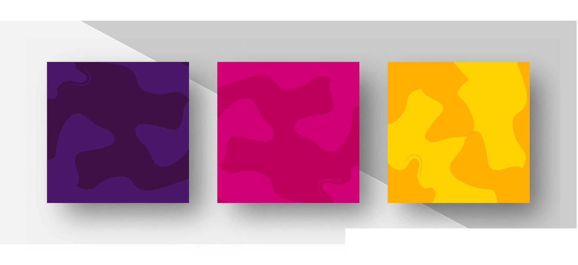 Cover page design with abstract report template background vector