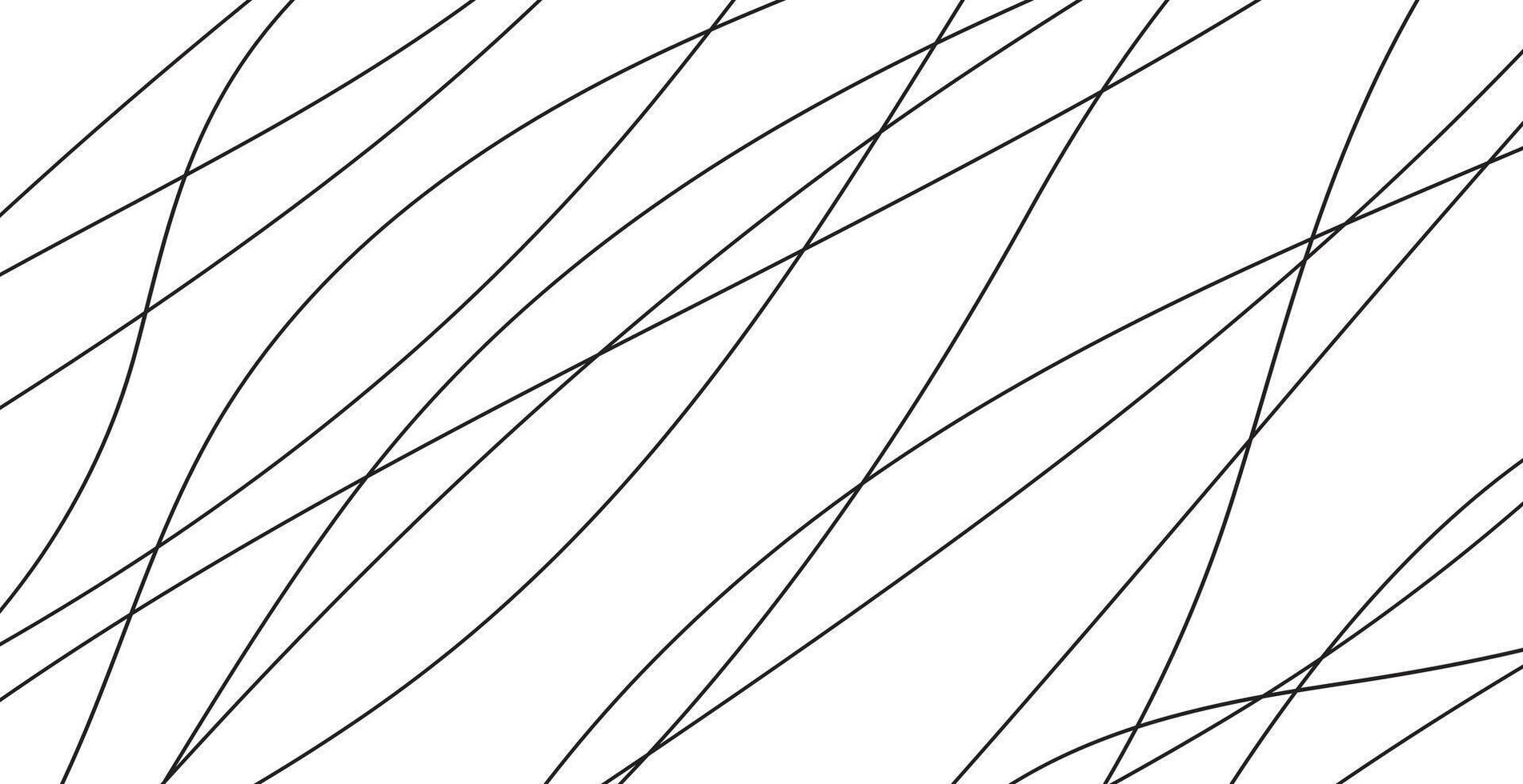 Abstract line wave and curve pattern vector