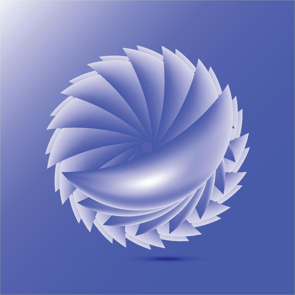 Smooth Gradient Mesh Abstract Backdrop vector