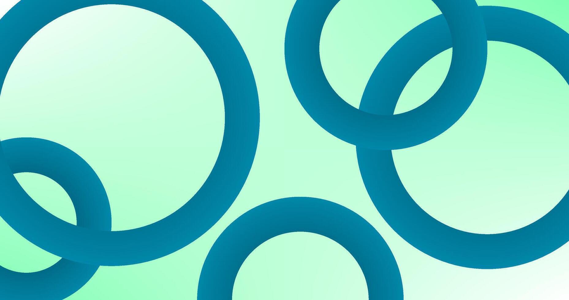 Gradient Abstract background with Gradient blue rings vector