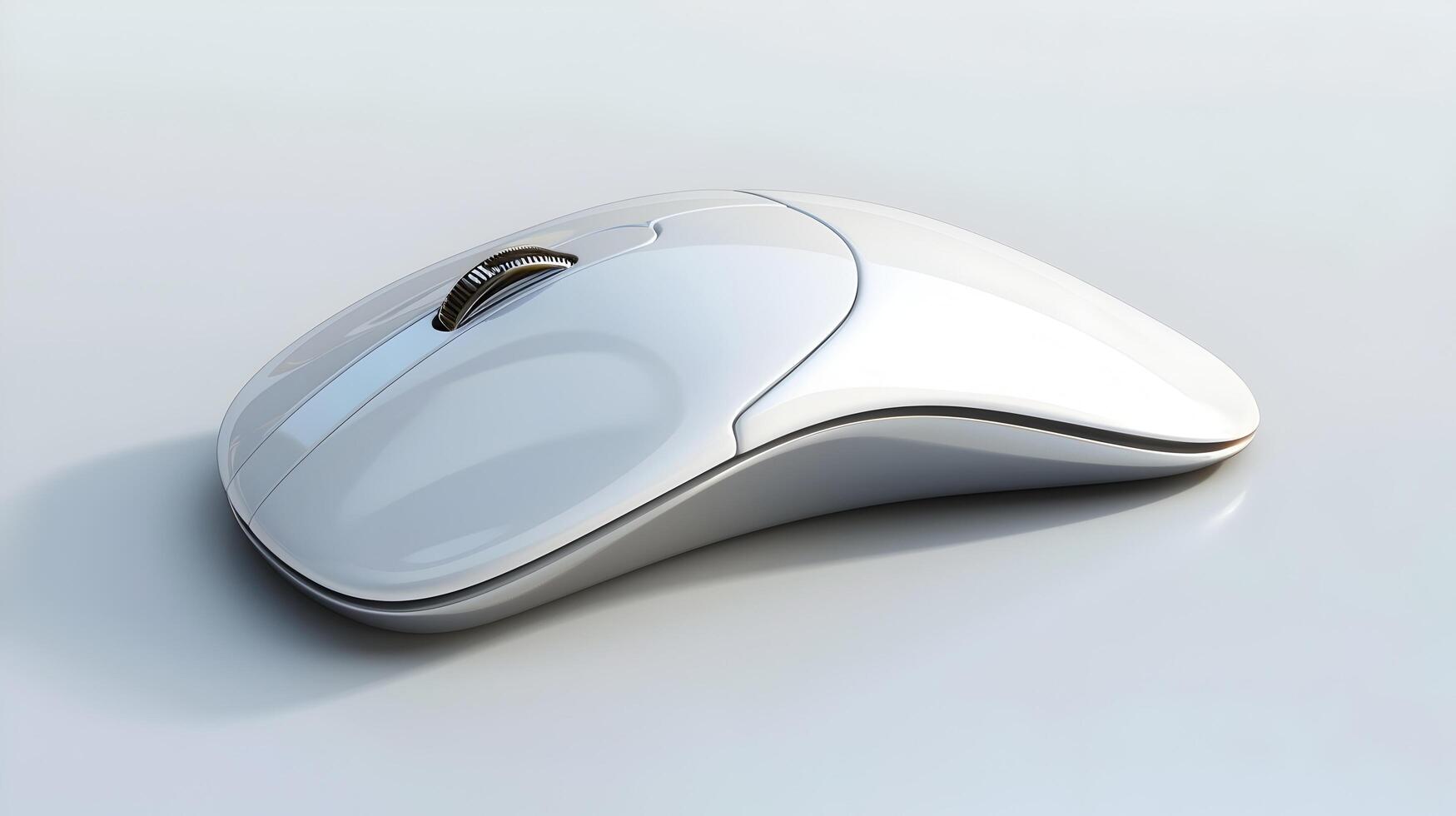 3D Computer Mouse Icon Representing Digital Technology and Connectivity photo