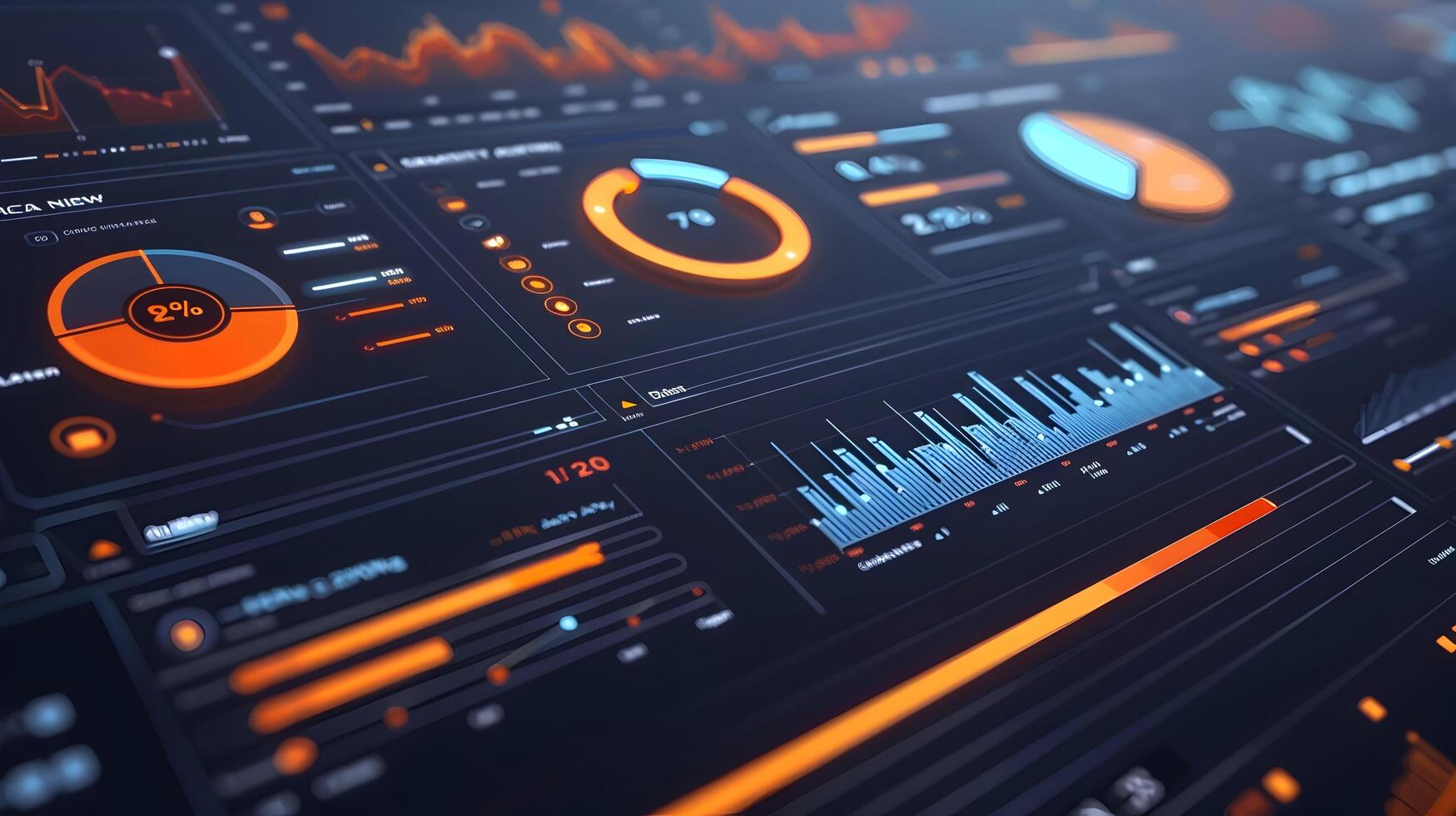 Digital Dashboard Showcasing Comprehensive Data Analytics and Stakeholder Feedback for Strategic Decision-Making photo