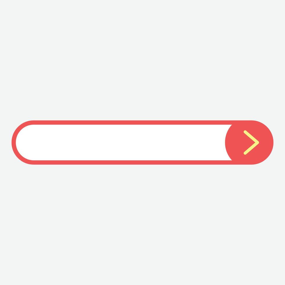 A red bar with an arrow pointing to the right vector