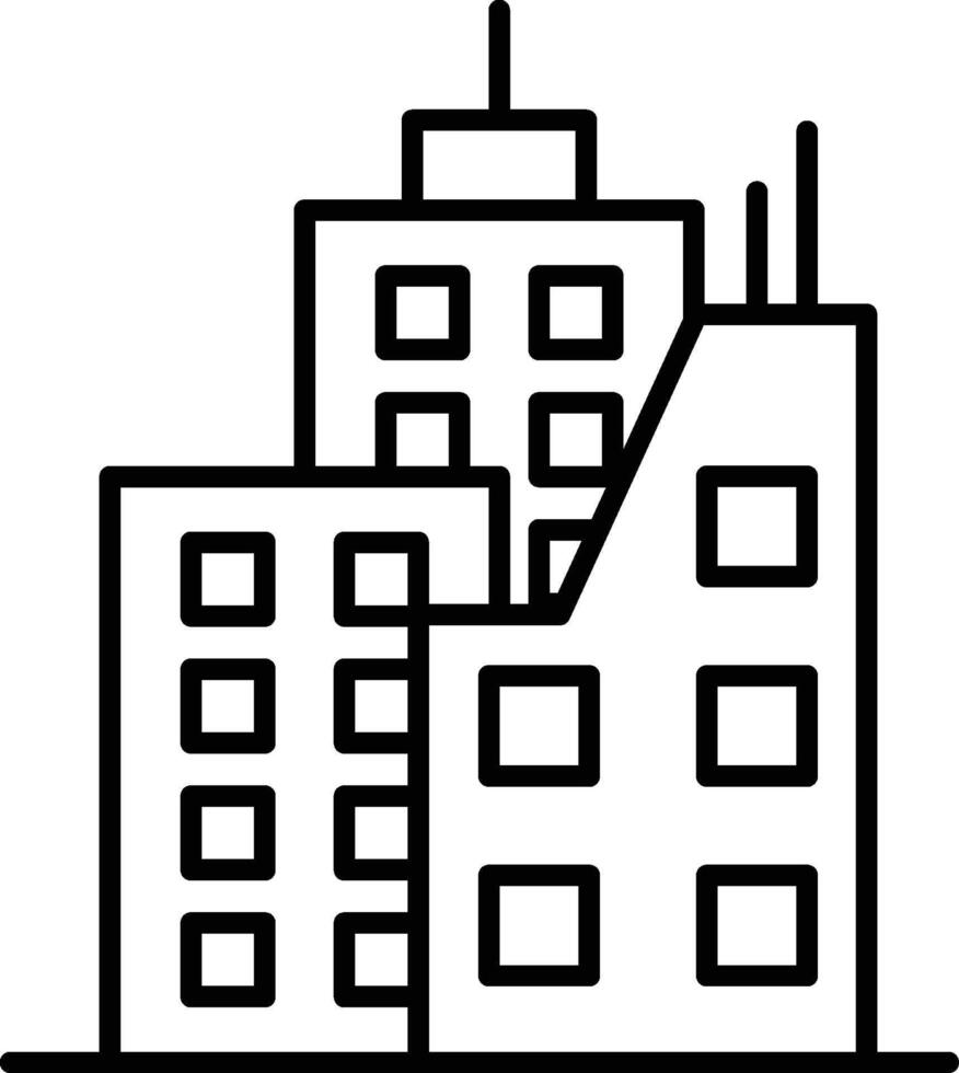 sports arena icon. Simple thin line, outline of Buildings icons for UI and UX, website or mobile application on dark blue gradient background on the background of a light map vector