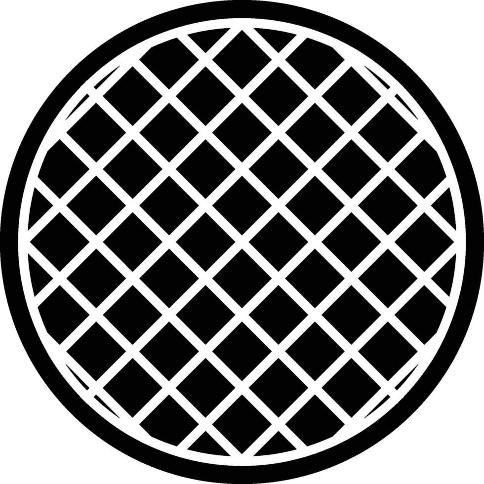 The icon of homemade pie. Simple flat icon illustration, of homemade pie for a website or mobile application on white background vector