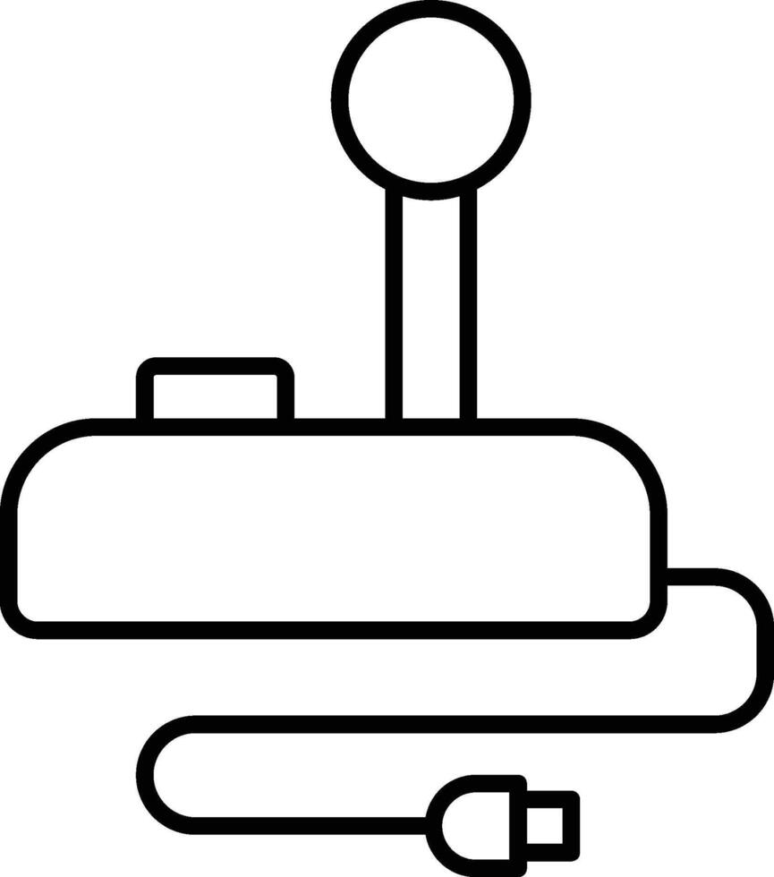 air, controller, game icon. Simple thin line, outline of esport icons for UI and UX, website or mobile application on white background vector