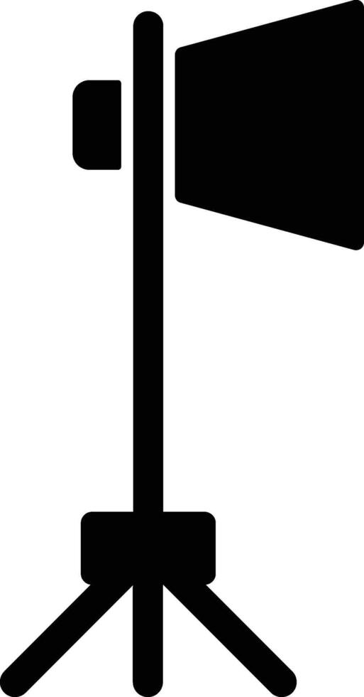 Spotlight icon. Simple glyph of cinema for UI and UX, website or mobile application on white background vector