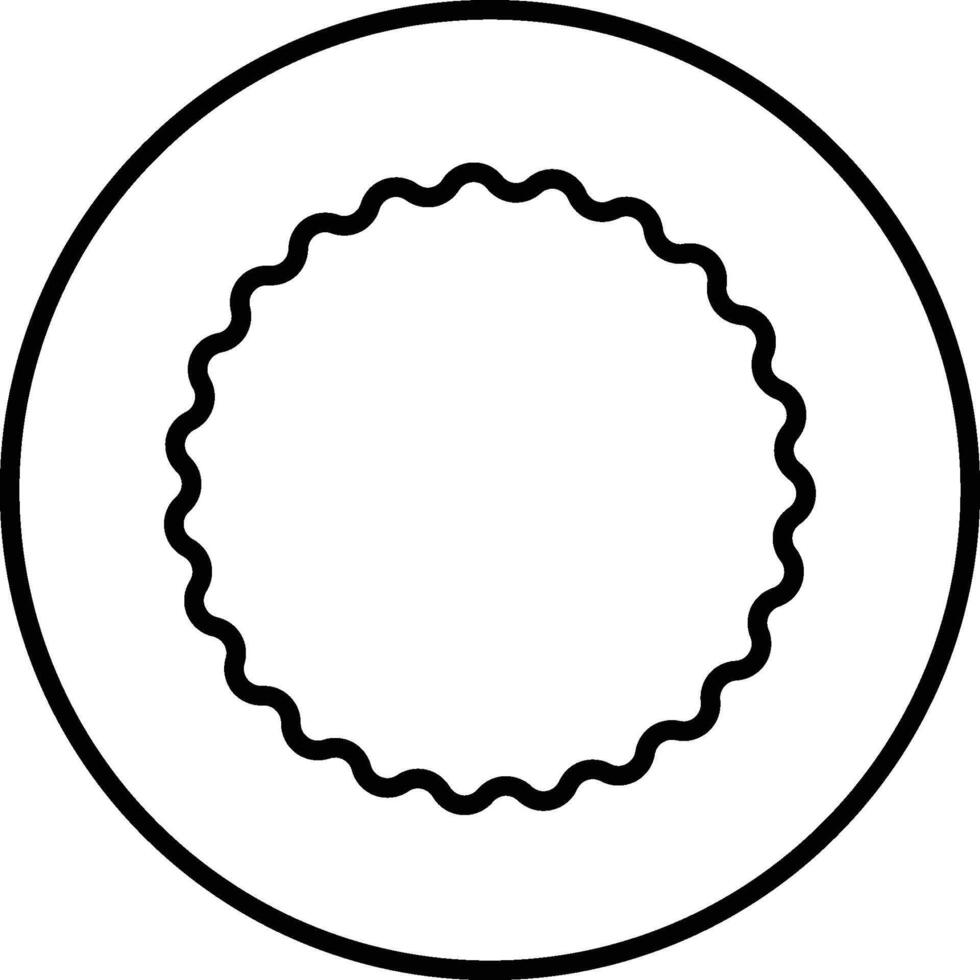 cell icon. Simple thin line, outline of Biology icons for UI and UX, website or mobile application on white background vector