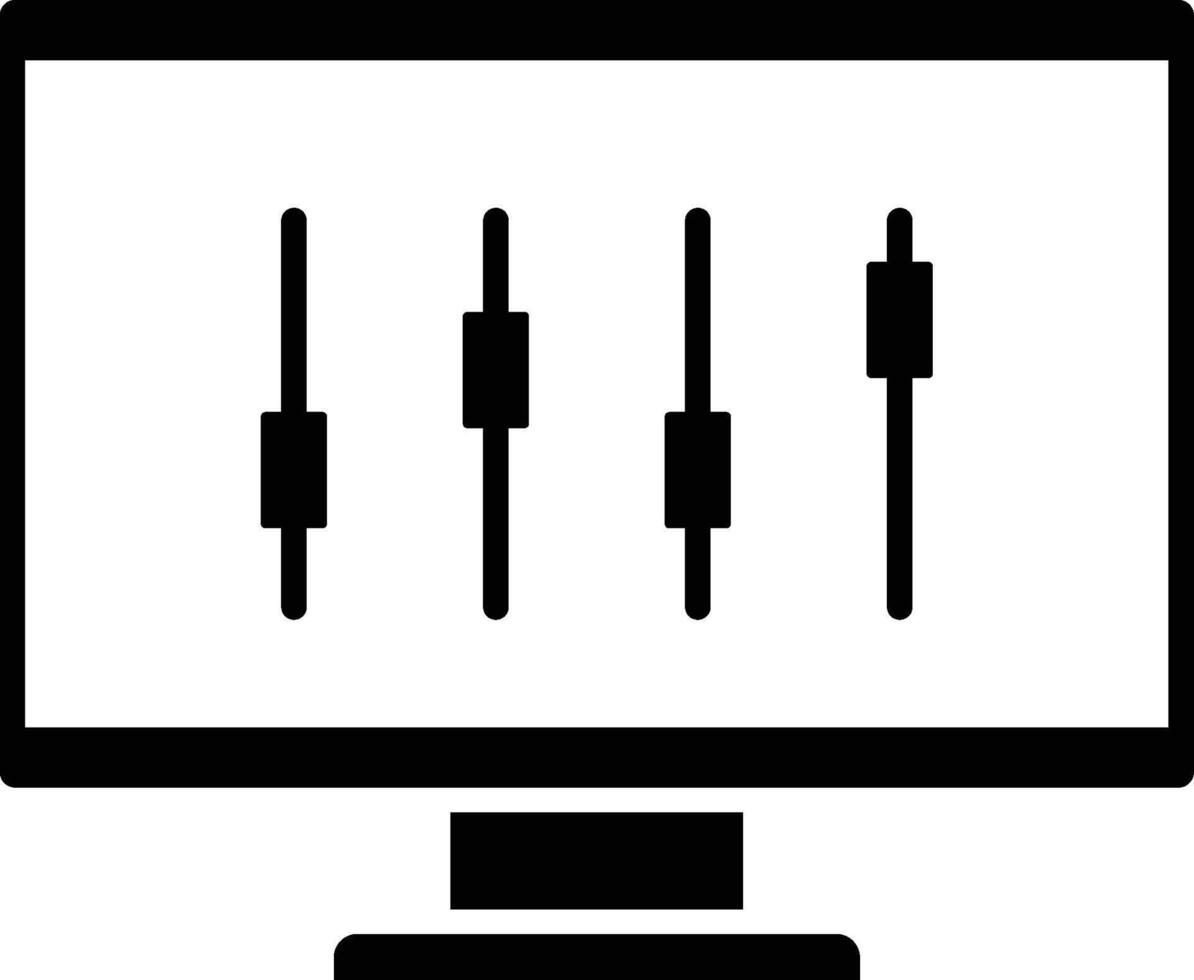 analytics, chart icon. Simple glyph of business set for UI and UX, website or mobile application on white background on white background vector