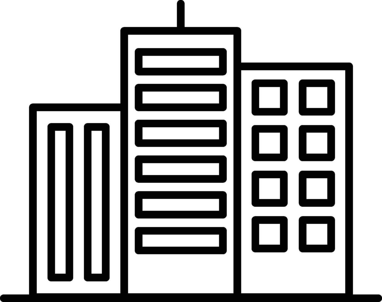 clinic, building icon. Simple thin line, outline of Buildings icons for UI and UX, website or mobile application on dark blue gradient background on the background of a light map vector