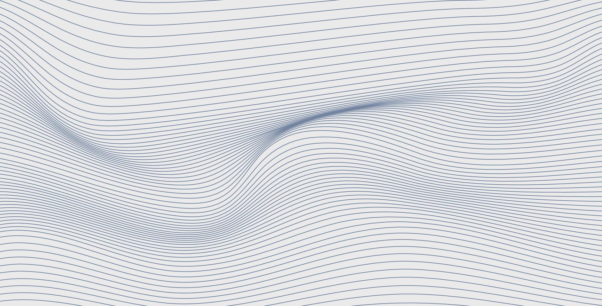 abstract white gray with wave decorative line texture background. eps10 vector