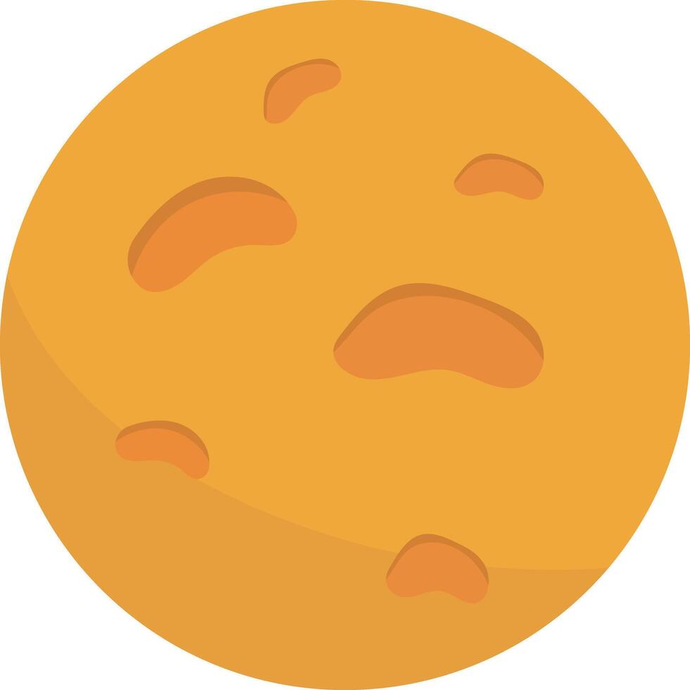 Dwarf Planet Pluto in Outer Space vector