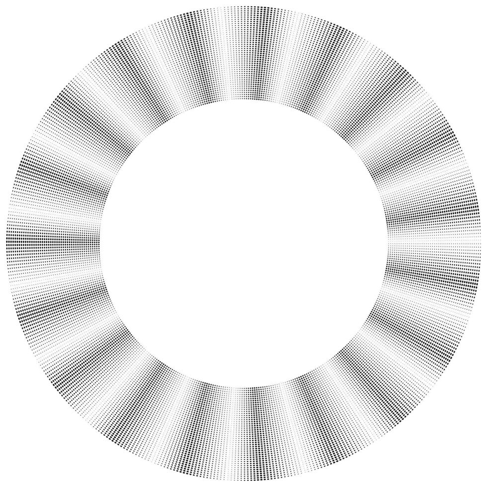 Halftone Pattern. Set of Dots. Dotted Texture on White Background. Overlay Grunge Template. Distress Linear Design. Fade Monochrome Point. Round Pop Art Backdrop. vector