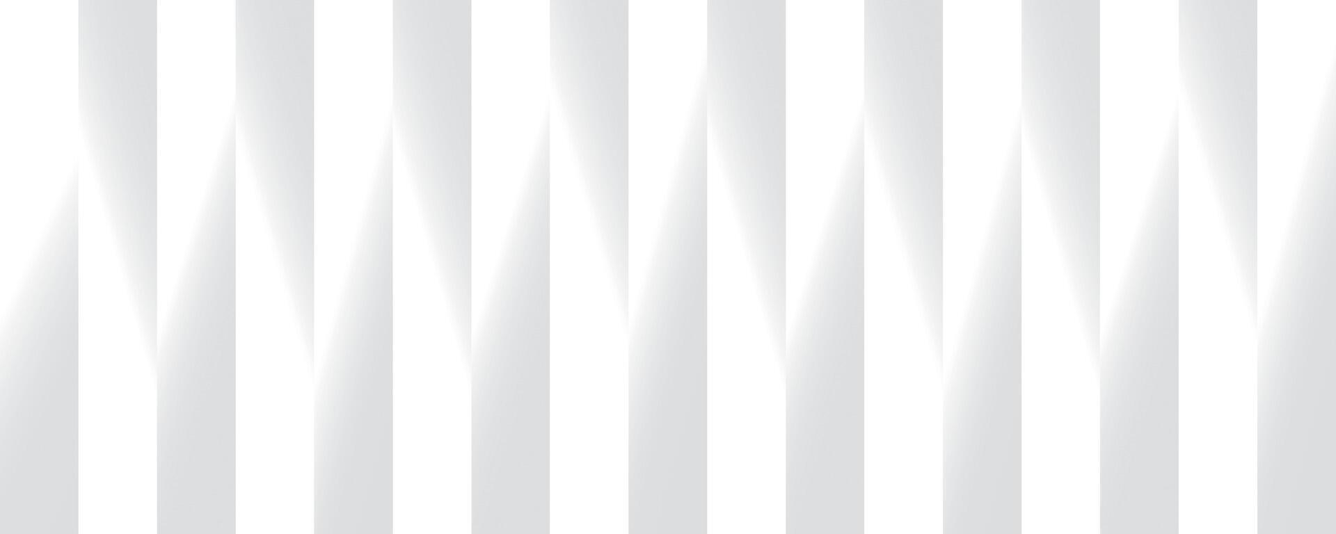 Abstract geometric white and gray color, modern design stripes background with vertical straight lines, gradient pattern, eps 10 . vector