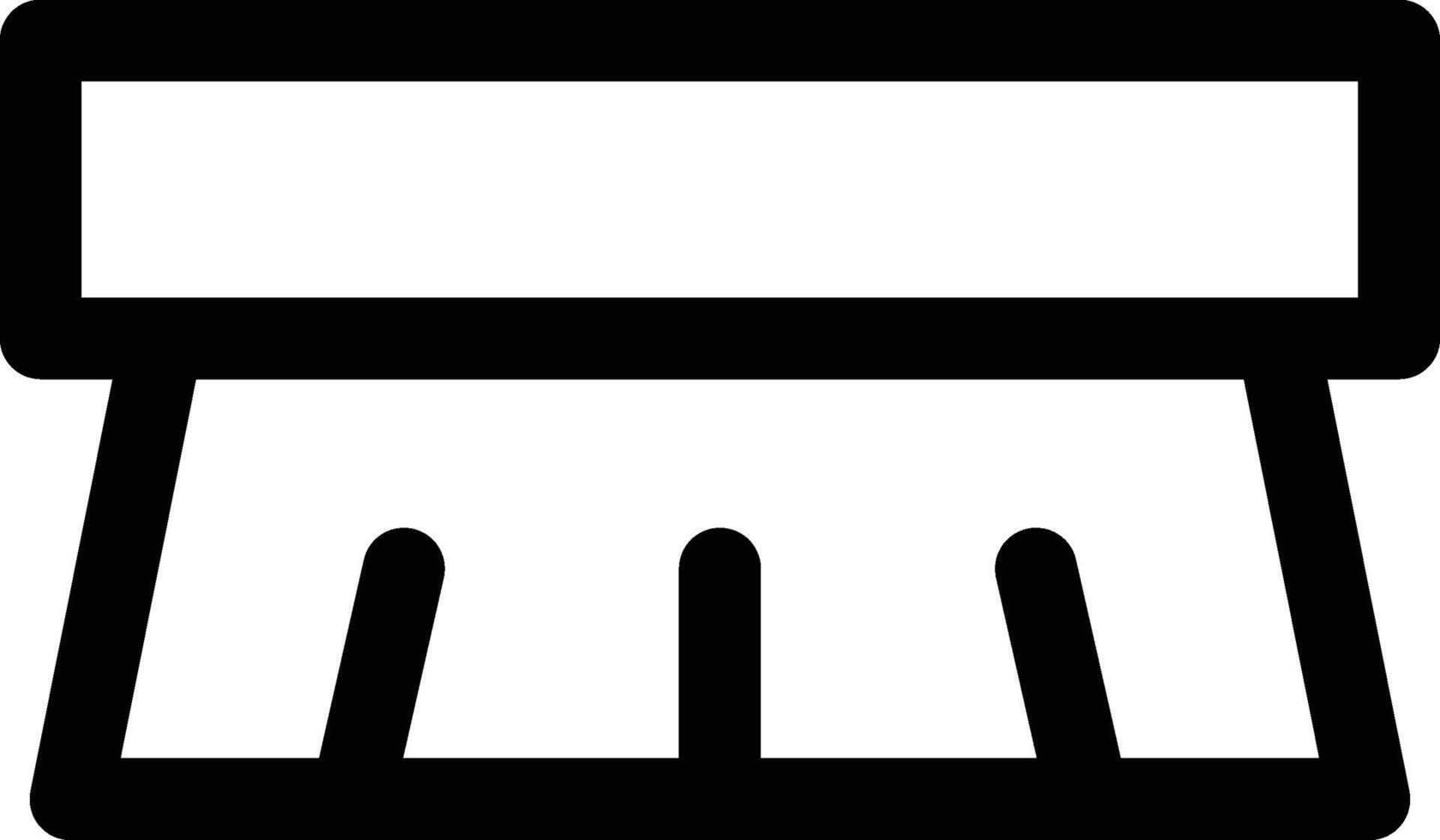 washing brush icon. Simple thin line, outline of Laundry icons for UI and UX, website or mobile application on white background vector