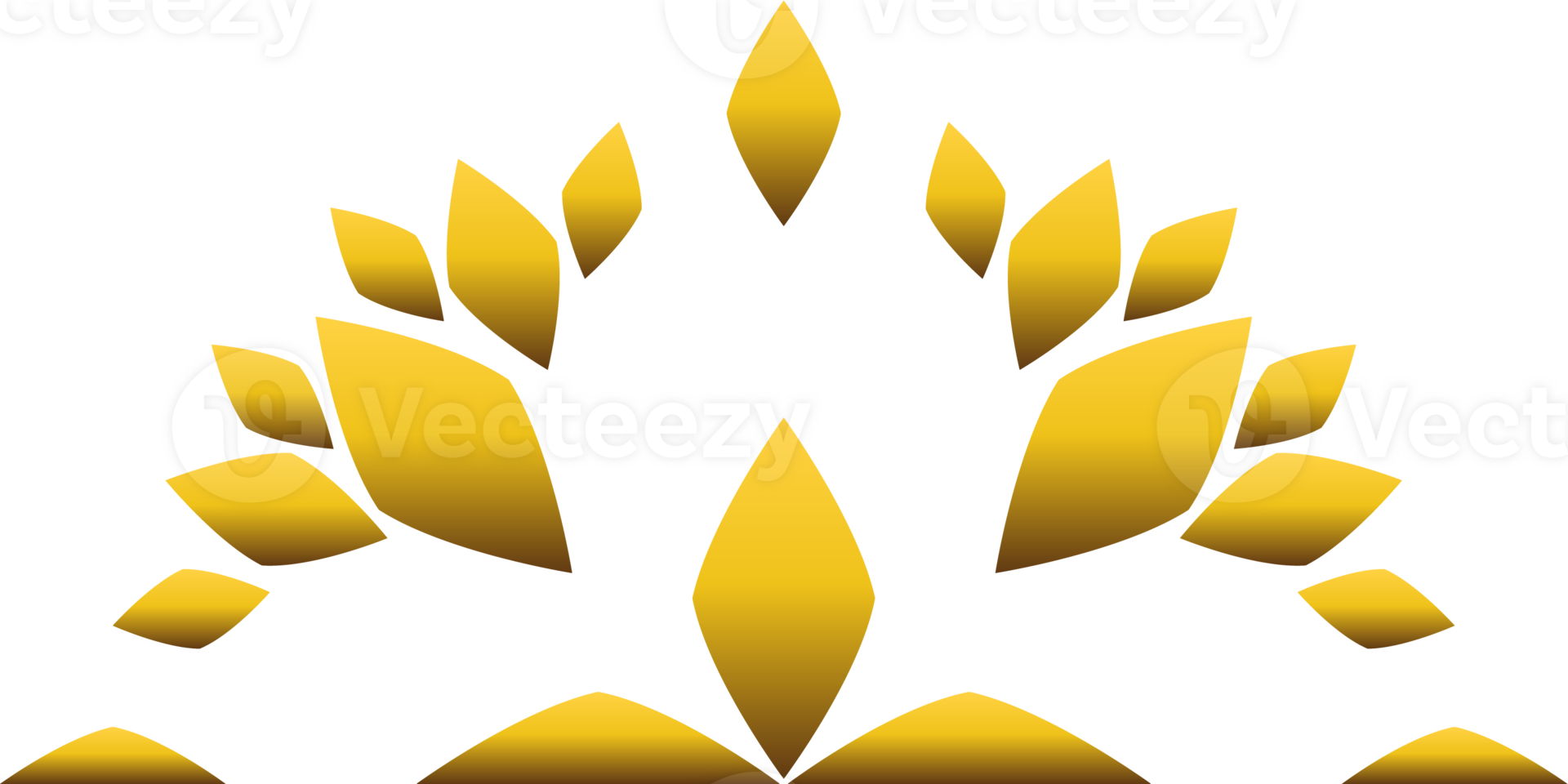 Golden Frame Corner for Elegant Invitations png