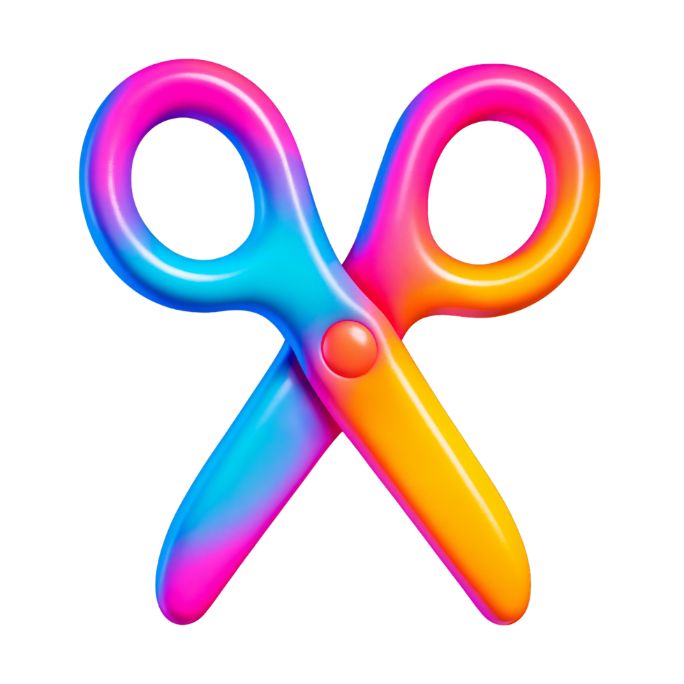 Glossy colorful remote control with multiple buttons and a central OK button png