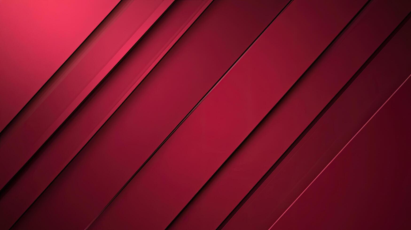 Deep wine colored diagonal panels show clean, modern lines and subtle color variations that enhance depth photo