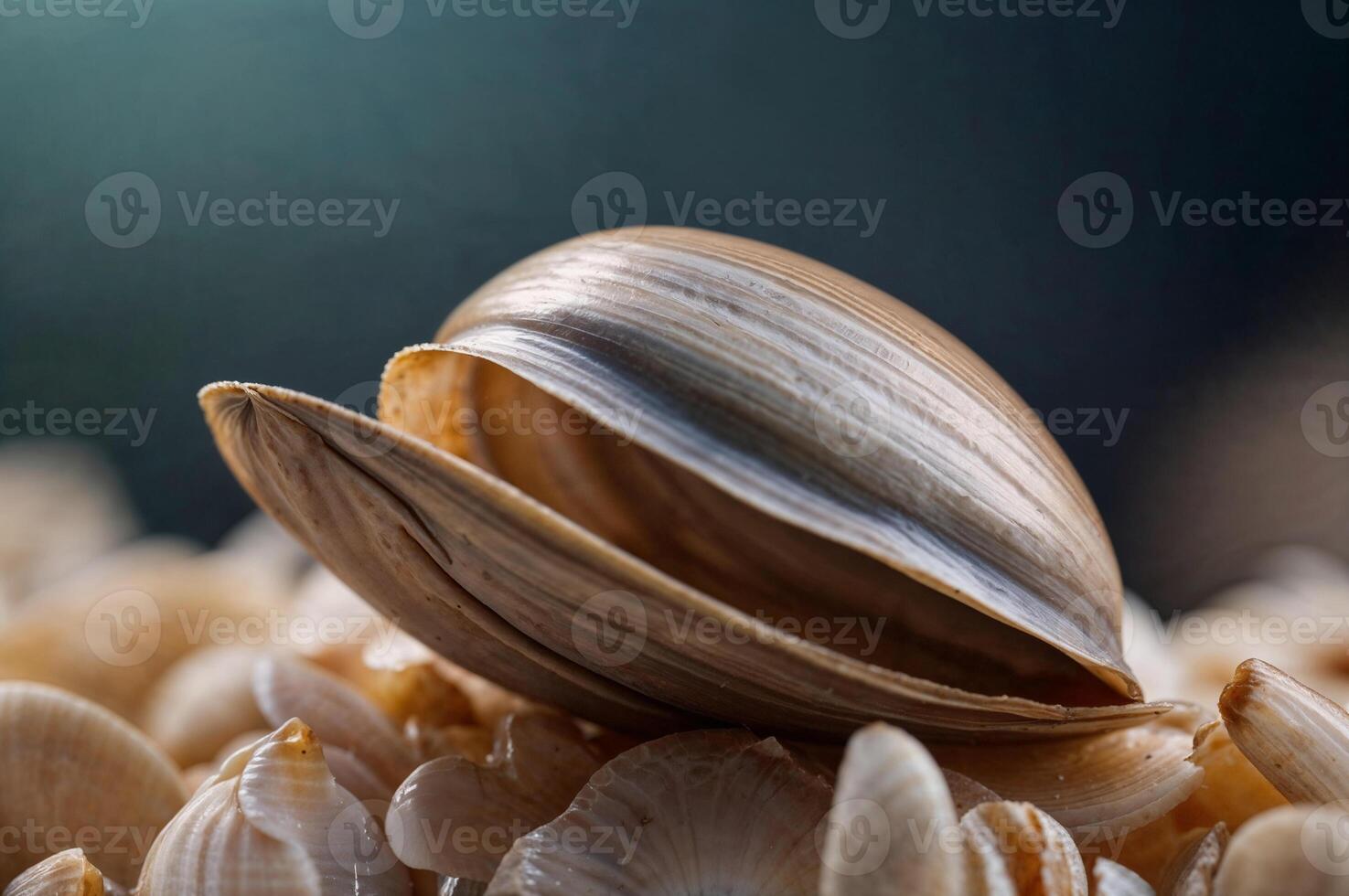 A shell with a shell inside of it photo