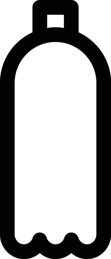 shampoo bottle icon. Simple thin line, outline of Glass drink icons for UI and UX, website or mobile application on white background vector