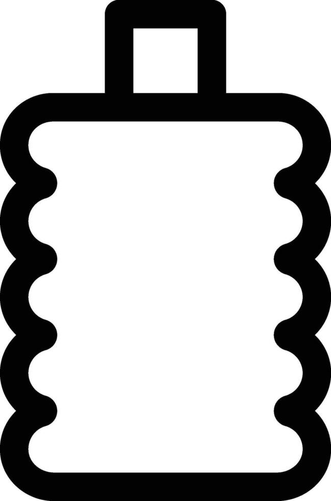 decanter icon. Simple thin line, outline of Glass drink icons for UI and UX, website or mobile application on white background vector