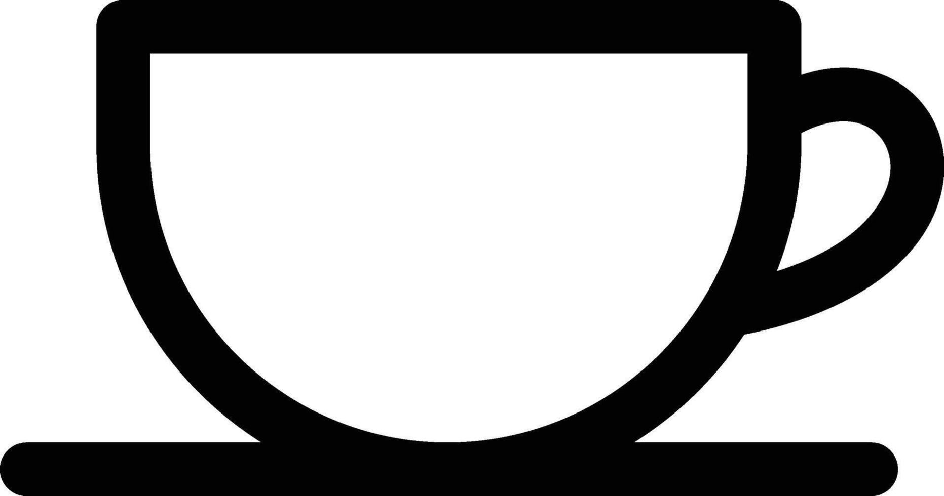 brandy glass icon. Simple thin line, outline of Glass drink icons for UI and UX, website or mobile application on white background vector