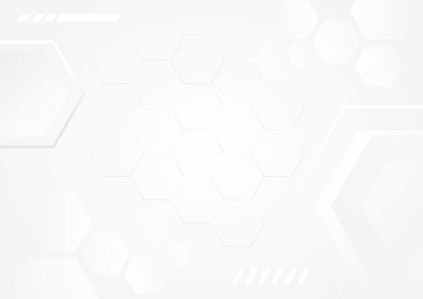 abstract hexagon background with white lines vector