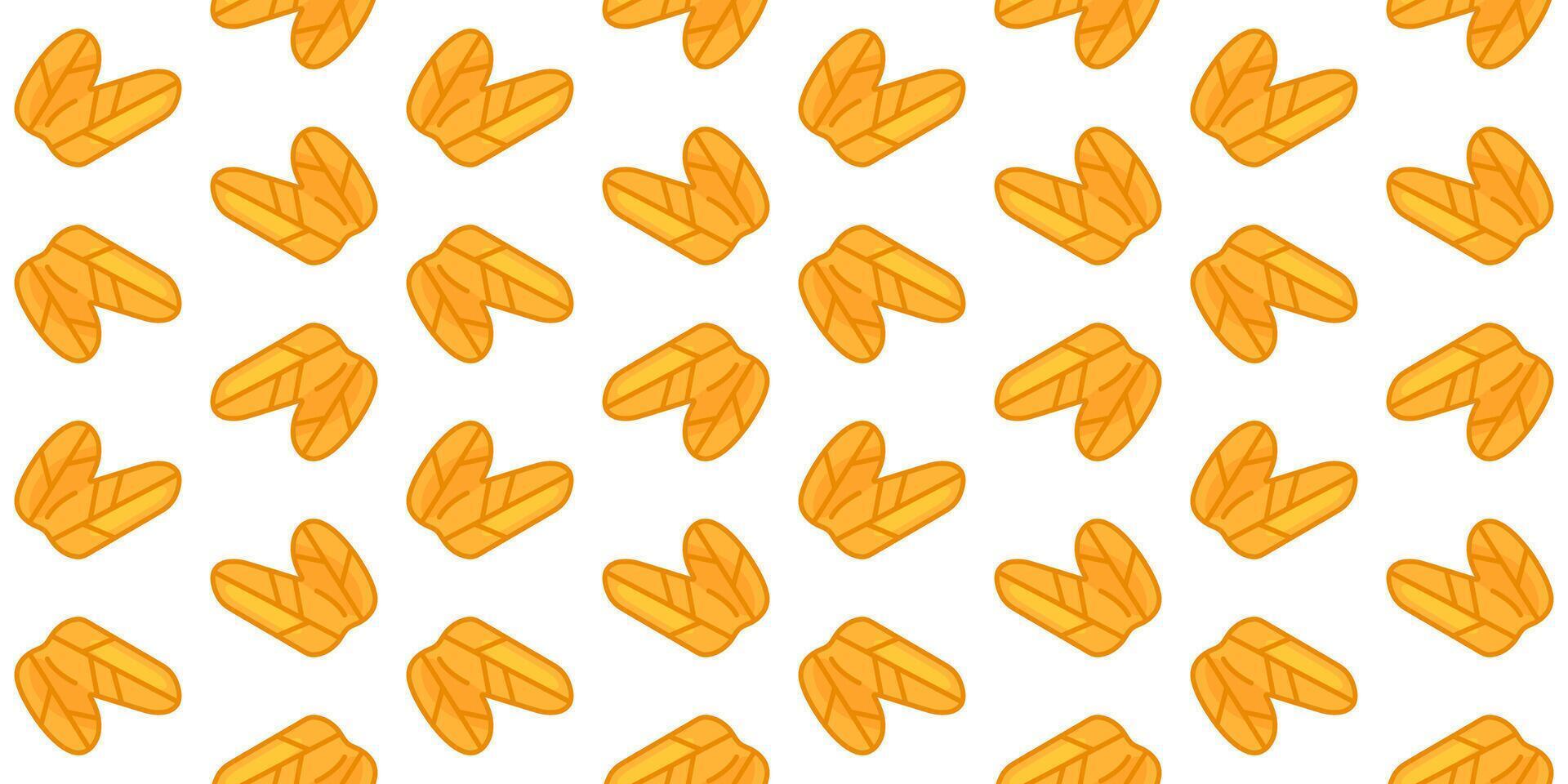 Seamless Maple Seed Pattern vector
